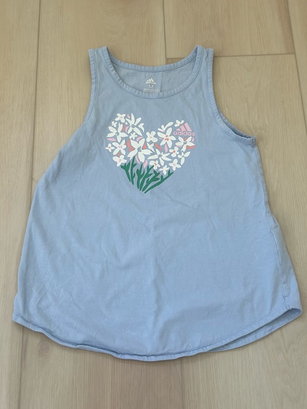 Girls Adidas tank top - size m (10/12)